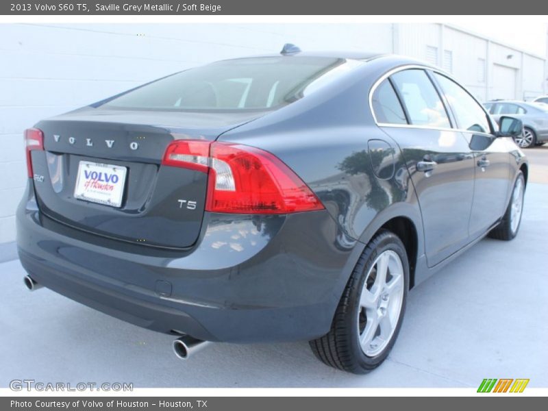 Saville Grey Metallic / Soft Beige 2013 Volvo S60 T5