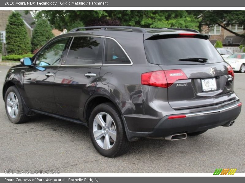 Grigio Metallic / Parchment 2010 Acura MDX Technology