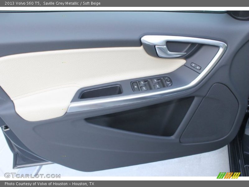 Saville Grey Metallic / Soft Beige 2013 Volvo S60 T5