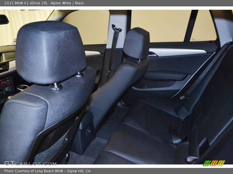 Alpine White / Black 2013 BMW X1 sDrive 28i
