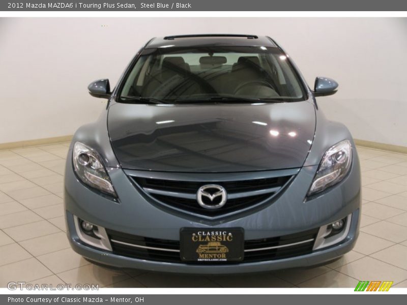 Steel Blue / Black 2012 Mazda MAZDA6 i Touring Plus Sedan