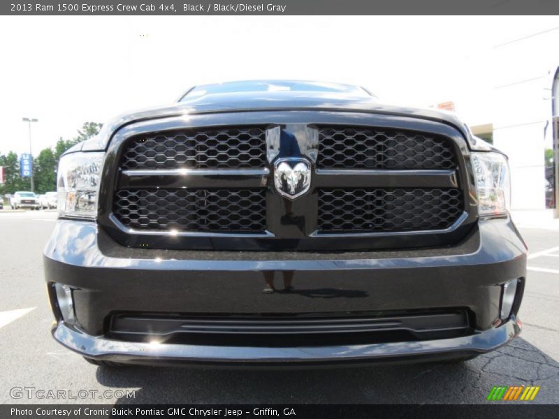 Black / Black/Diesel Gray 2013 Ram 1500 Express Crew Cab 4x4