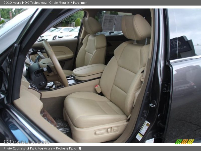 Grigio Metallic / Parchment 2010 Acura MDX Technology