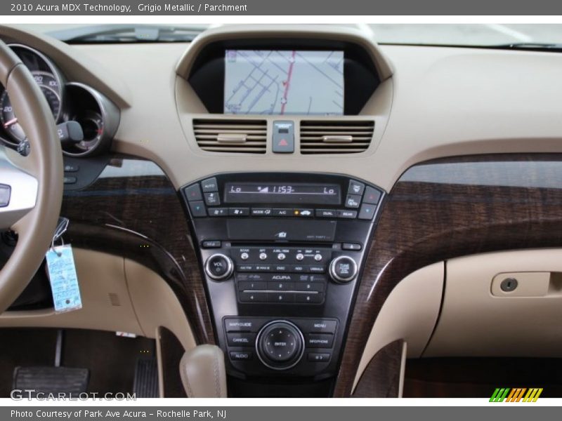 Grigio Metallic / Parchment 2010 Acura MDX Technology