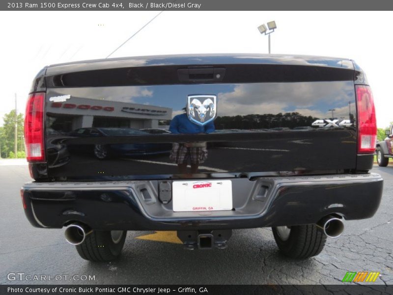 Black / Black/Diesel Gray 2013 Ram 1500 Express Crew Cab 4x4
