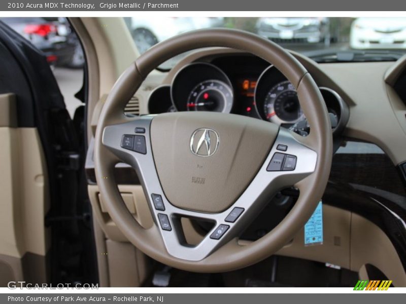 Grigio Metallic / Parchment 2010 Acura MDX Technology