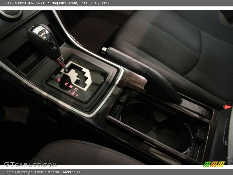 Steel Blue / Black 2012 Mazda MAZDA6 i Touring Plus Sedan