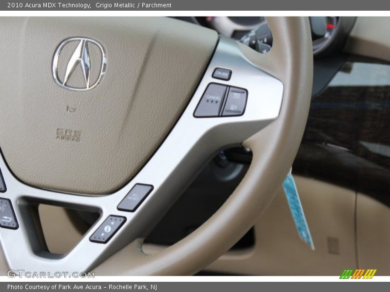 Grigio Metallic / Parchment 2010 Acura MDX Technology