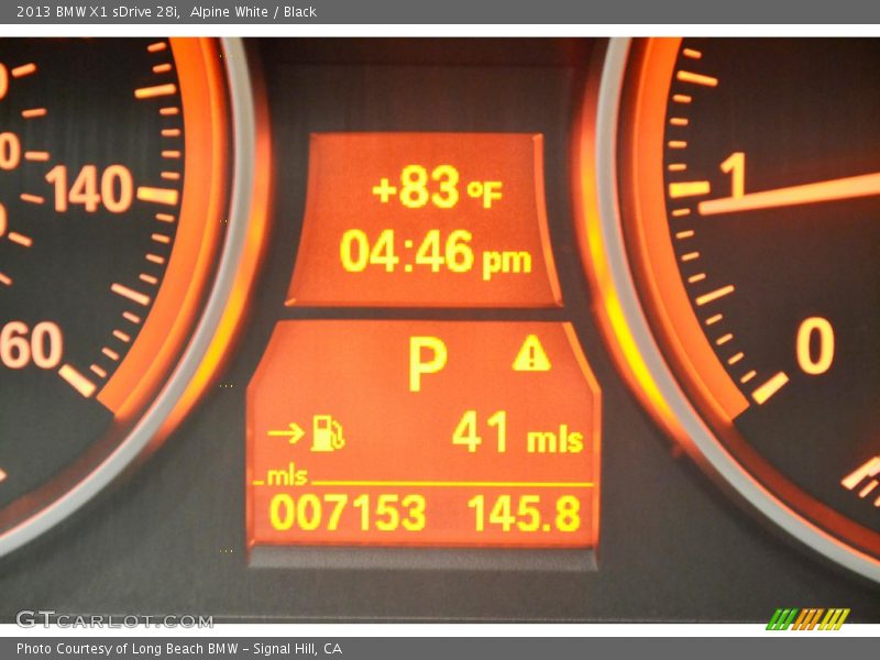 Alpine White / Black 2013 BMW X1 sDrive 28i