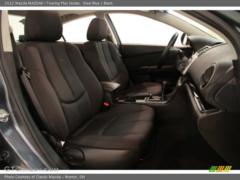 Steel Blue / Black 2012 Mazda MAZDA6 i Touring Plus Sedan