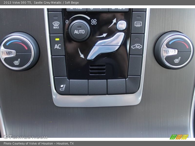 Saville Grey Metallic / Soft Beige 2013 Volvo S60 T5