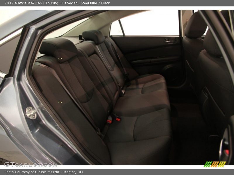 Steel Blue / Black 2012 Mazda MAZDA6 i Touring Plus Sedan