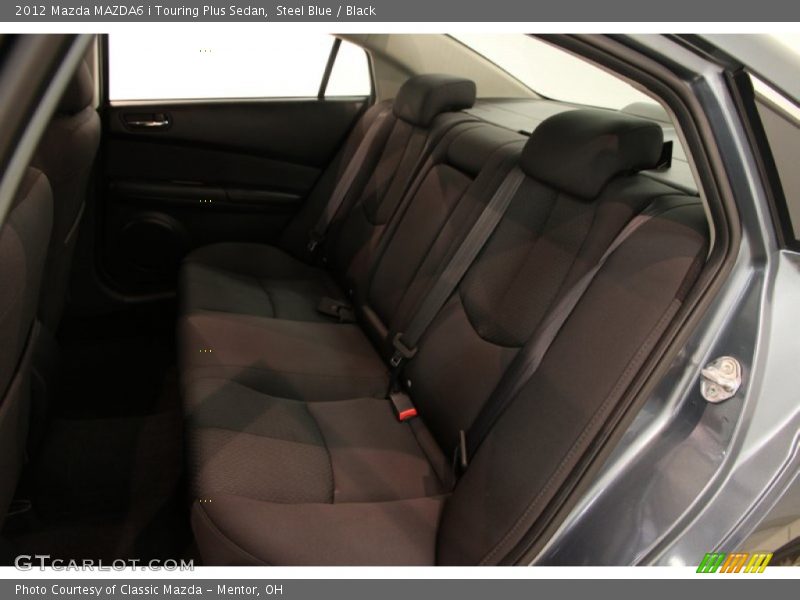 Steel Blue / Black 2012 Mazda MAZDA6 i Touring Plus Sedan