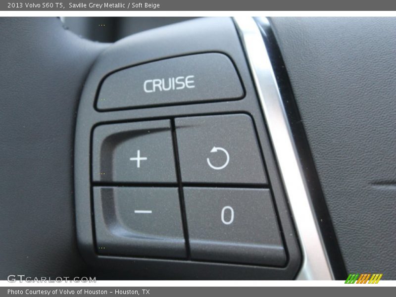 Saville Grey Metallic / Soft Beige 2013 Volvo S60 T5