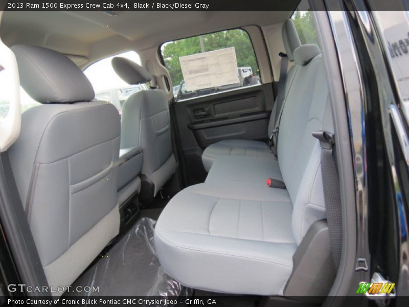 Black / Black/Diesel Gray 2013 Ram 1500 Express Crew Cab 4x4