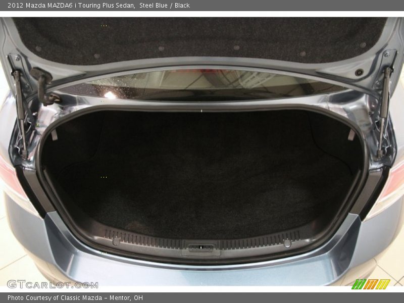 Steel Blue / Black 2012 Mazda MAZDA6 i Touring Plus Sedan