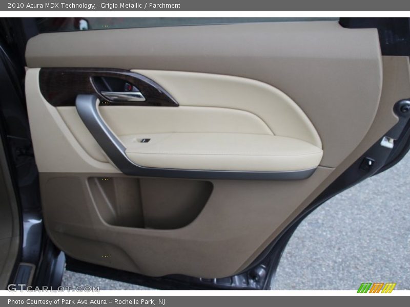 Grigio Metallic / Parchment 2010 Acura MDX Technology