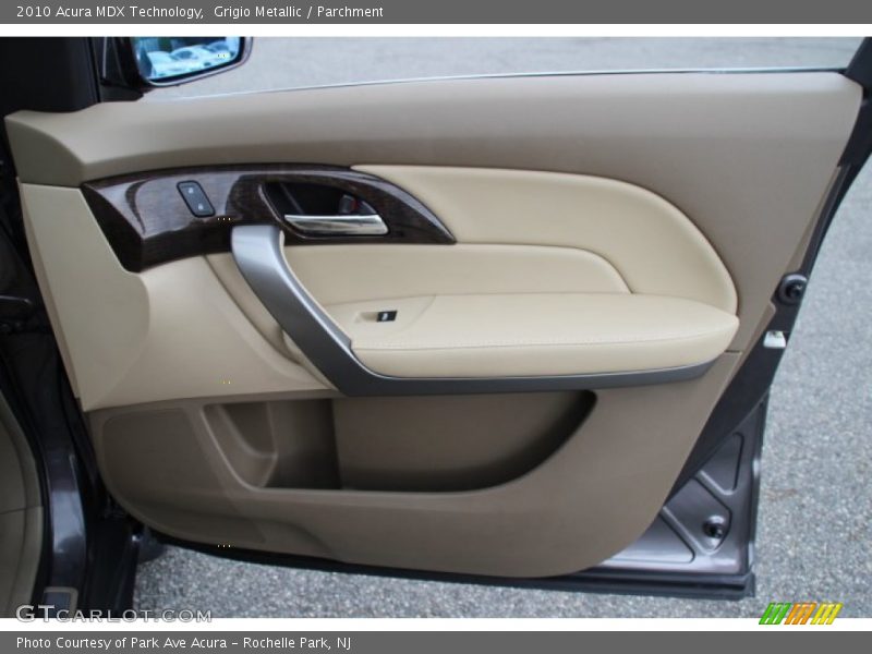 Grigio Metallic / Parchment 2010 Acura MDX Technology