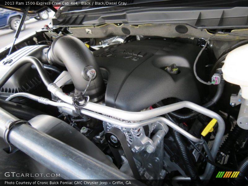 Black / Black/Diesel Gray 2013 Ram 1500 Express Crew Cab 4x4