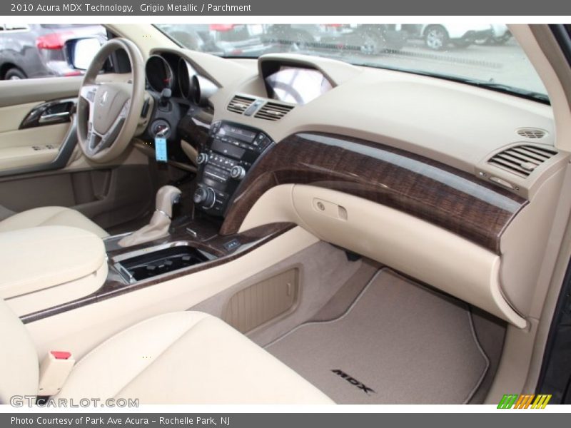 Grigio Metallic / Parchment 2010 Acura MDX Technology