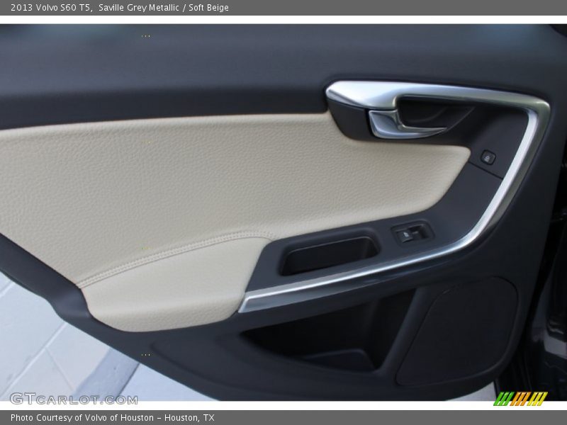 Saville Grey Metallic / Soft Beige 2013 Volvo S60 T5