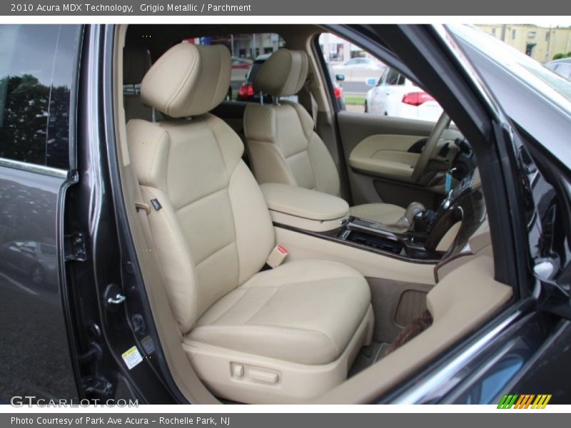 Grigio Metallic / Parchment 2010 Acura MDX Technology