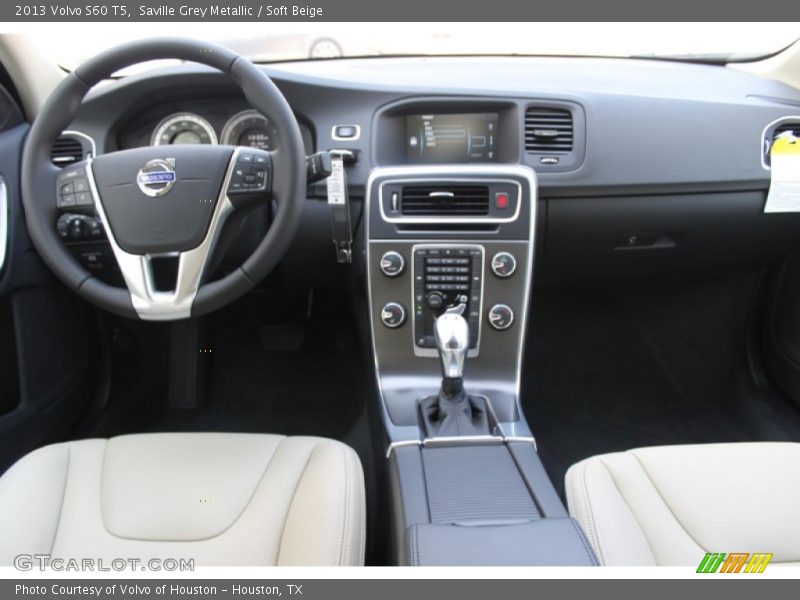 Saville Grey Metallic / Soft Beige 2013 Volvo S60 T5