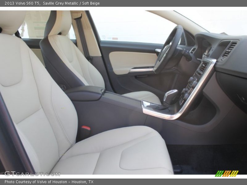 Saville Grey Metallic / Soft Beige 2013 Volvo S60 T5