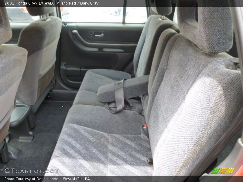 Milano Red / Dark Gray 2001 Honda CR-V EX 4WD