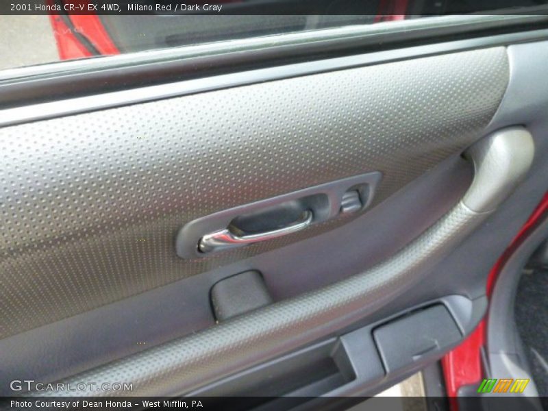 Milano Red / Dark Gray 2001 Honda CR-V EX 4WD