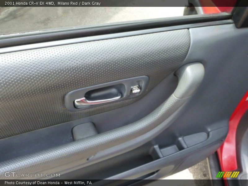 Milano Red / Dark Gray 2001 Honda CR-V EX 4WD