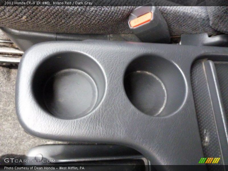 Milano Red / Dark Gray 2001 Honda CR-V EX 4WD