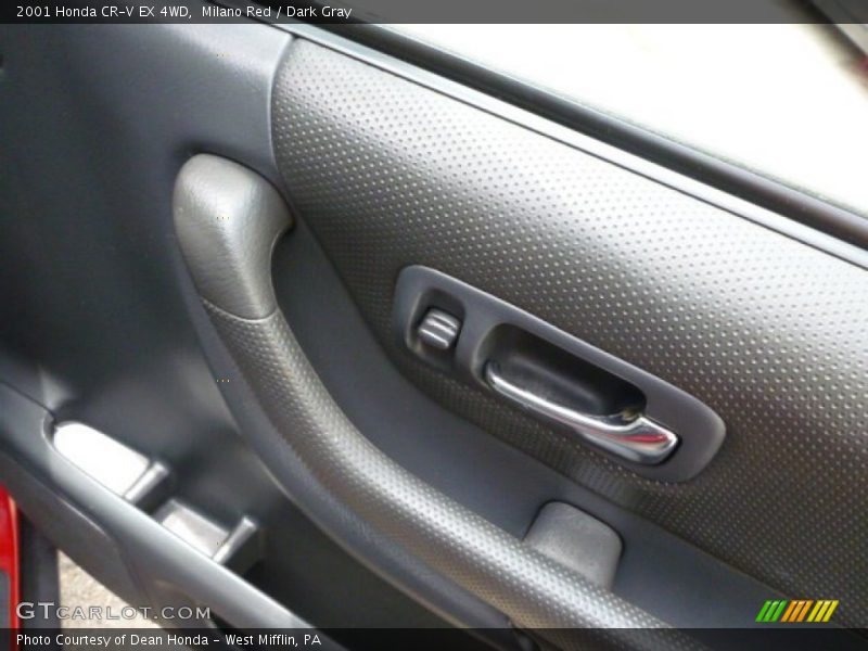 Milano Red / Dark Gray 2001 Honda CR-V EX 4WD