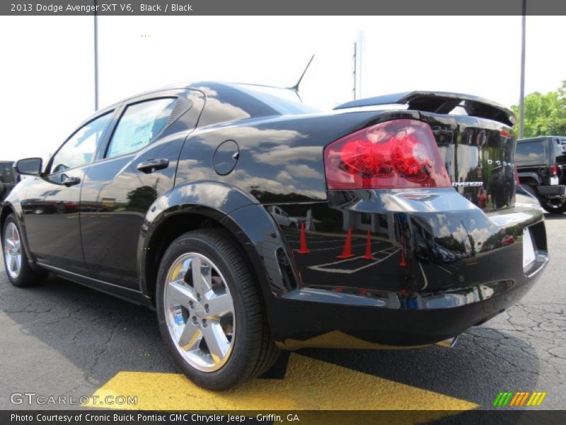 Black / Black 2013 Dodge Avenger SXT V6
