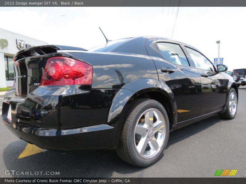 Black / Black 2013 Dodge Avenger SXT V6