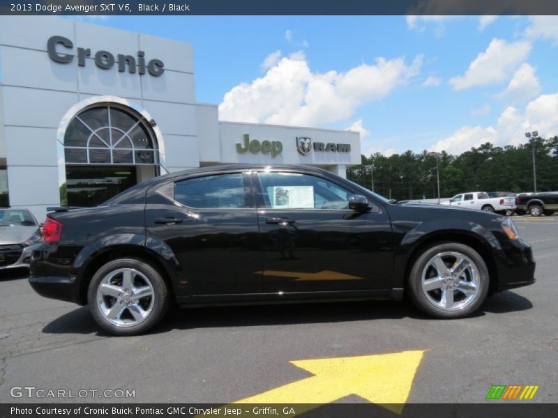 Black / Black 2013 Dodge Avenger SXT V6