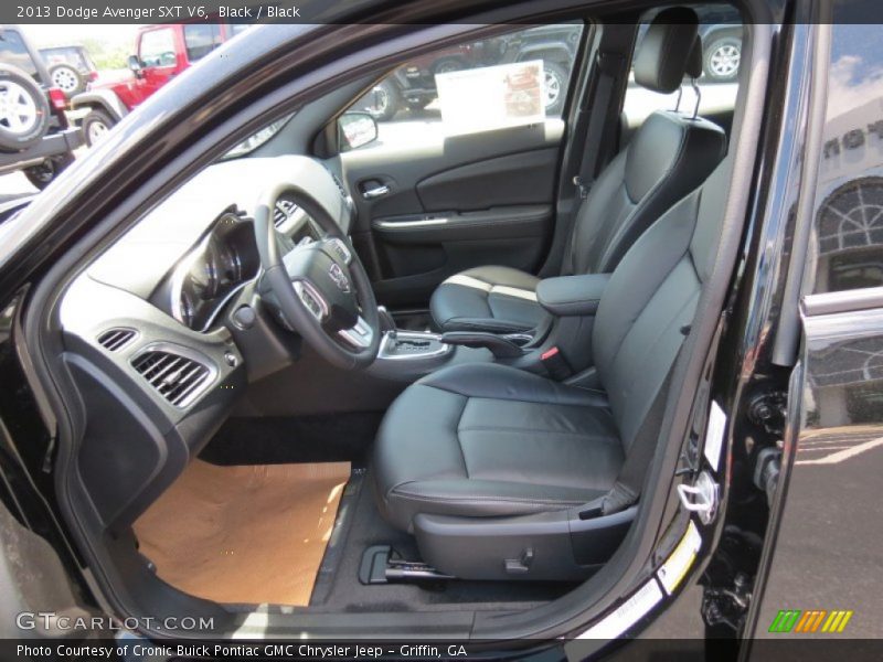 Black / Black 2013 Dodge Avenger SXT V6