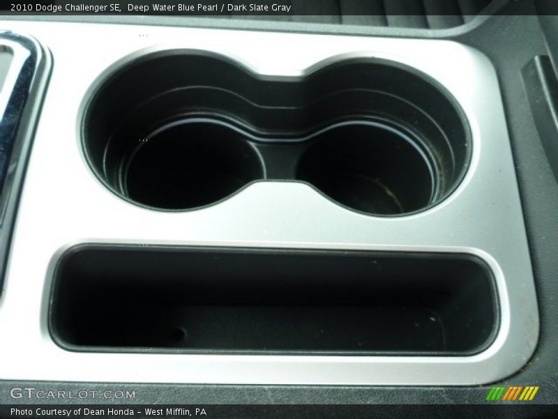 Deep Water Blue Pearl / Dark Slate Gray 2010 Dodge Challenger SE