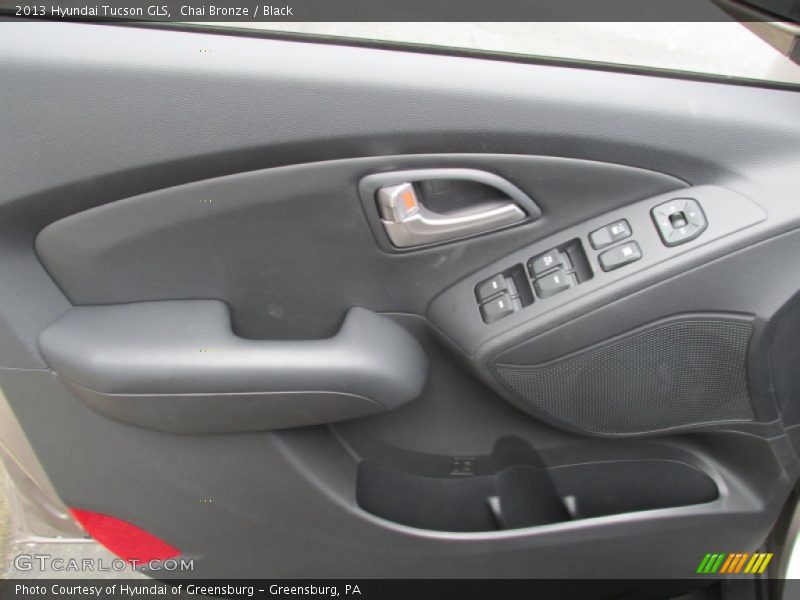 Chai Bronze / Black 2013 Hyundai Tucson GLS