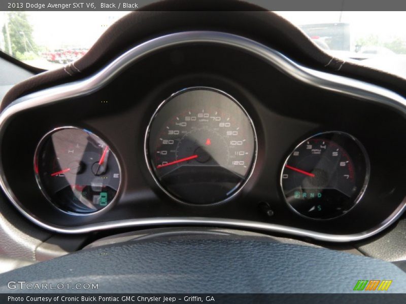 Black / Black 2013 Dodge Avenger SXT V6