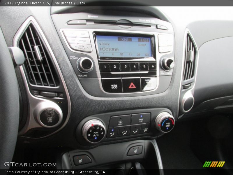 Chai Bronze / Black 2013 Hyundai Tucson GLS