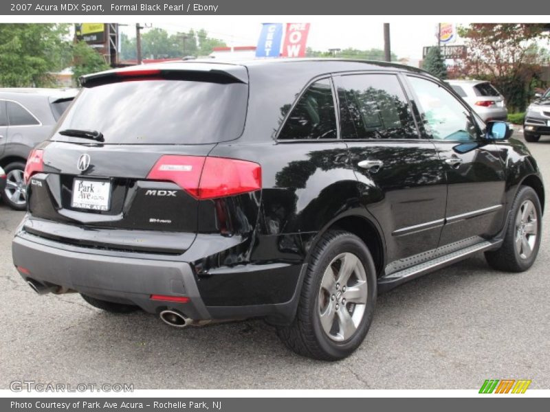 Formal Black Pearl / Ebony 2007 Acura MDX Sport