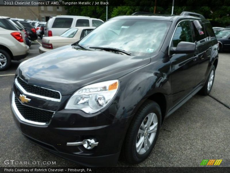 Tungsten Metallic / Jet Black 2013 Chevrolet Equinox LT AWD