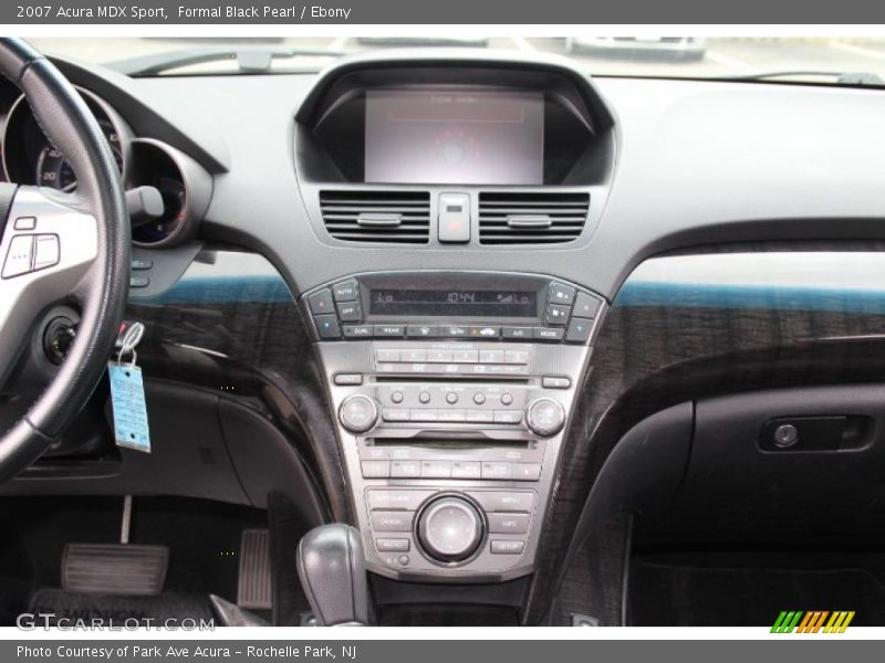 Formal Black Pearl / Ebony 2007 Acura MDX Sport