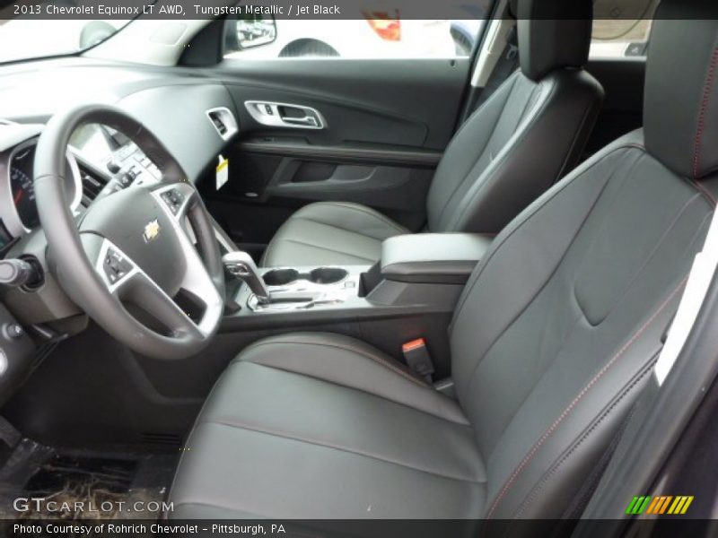 Tungsten Metallic / Jet Black 2013 Chevrolet Equinox LT AWD
