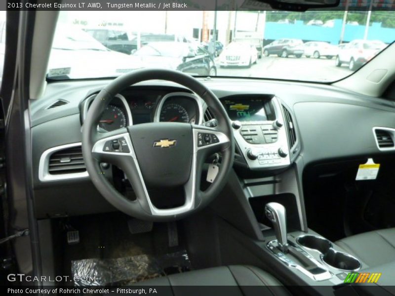 Tungsten Metallic / Jet Black 2013 Chevrolet Equinox LT AWD