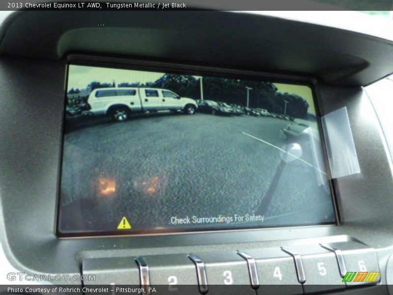 Tungsten Metallic / Jet Black 2013 Chevrolet Equinox LT AWD