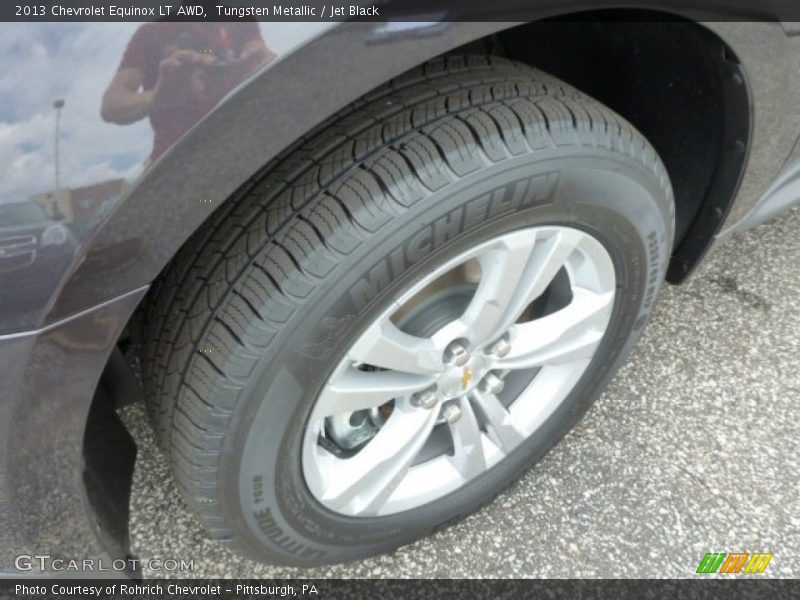 Tungsten Metallic / Jet Black 2013 Chevrolet Equinox LT AWD