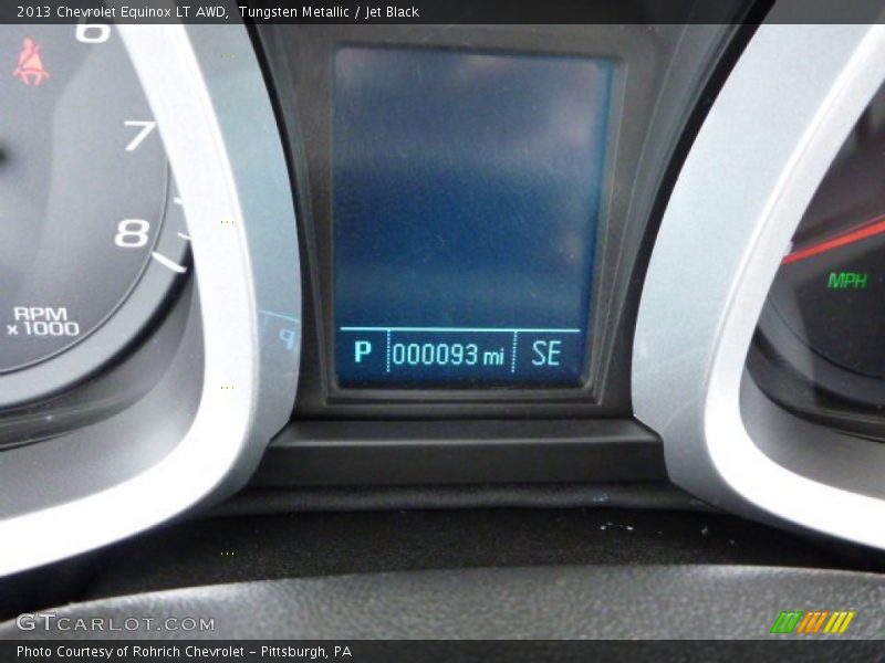 Tungsten Metallic / Jet Black 2013 Chevrolet Equinox LT AWD