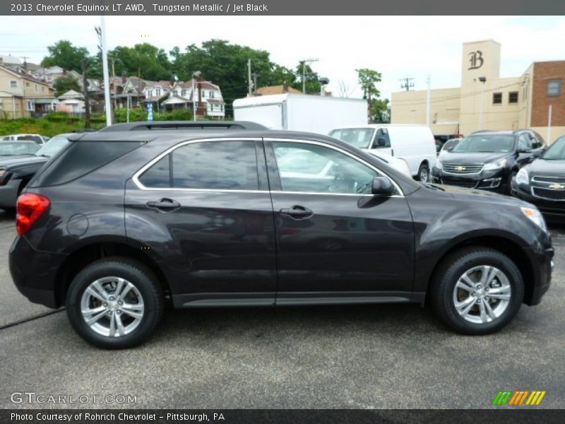Tungsten Metallic / Jet Black 2013 Chevrolet Equinox LT AWD